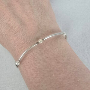 925 Sterling Silver Pearl Delicate Bracelet